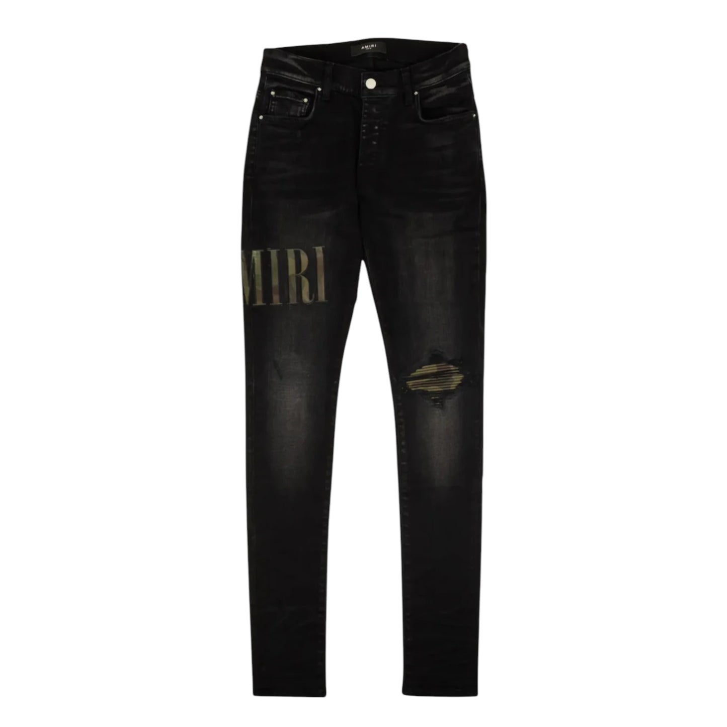 Amiri Core Applique Black Camo