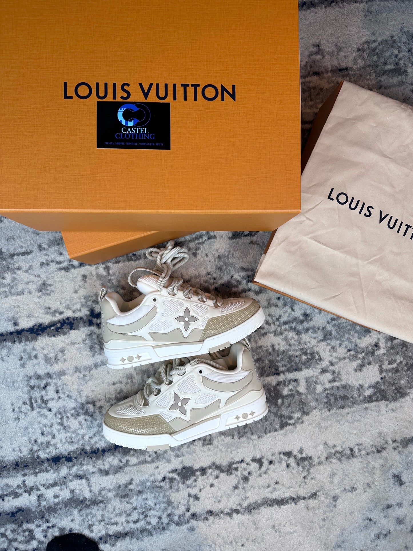 LV Skate Beige