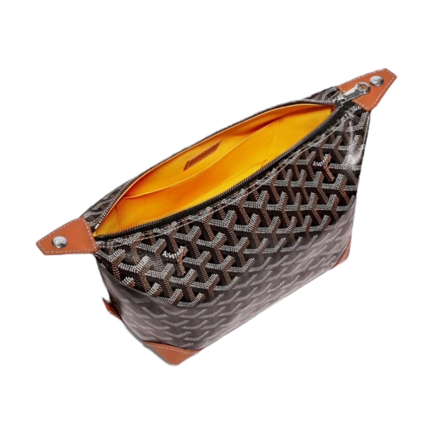 Goyard Bowling 25 Black and Tan