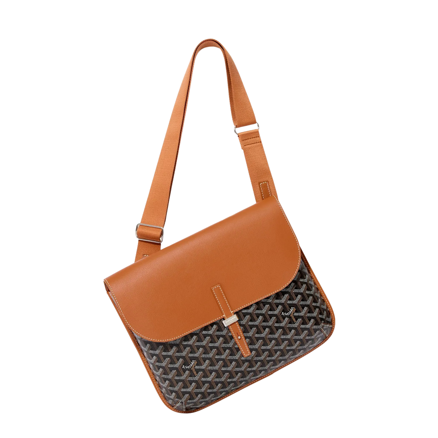 Goyard Coursier Black and Tan