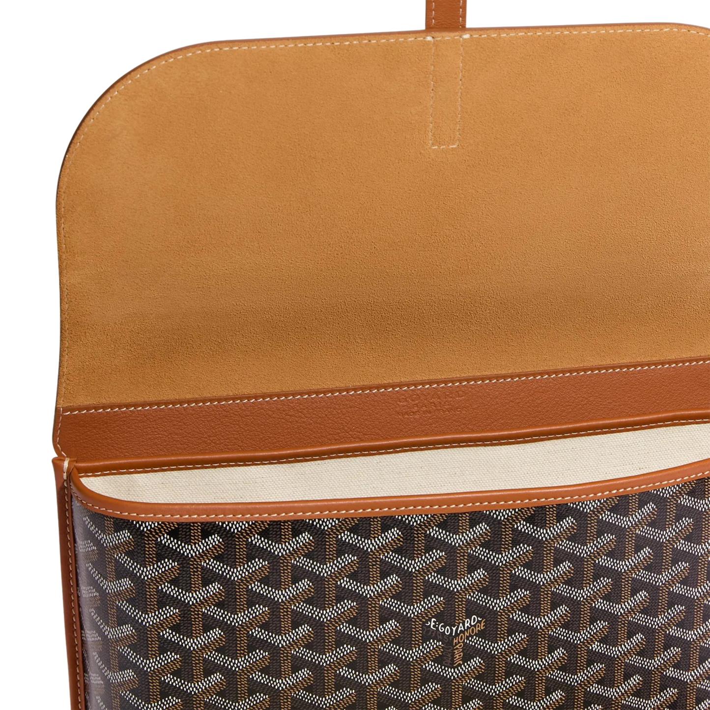 Goyard Coursier Black and Tan