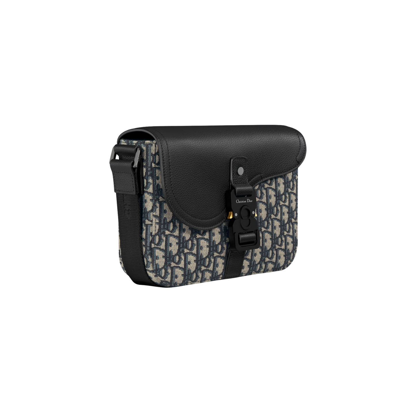 Dior Saddle Flap Messenger Bag Beige