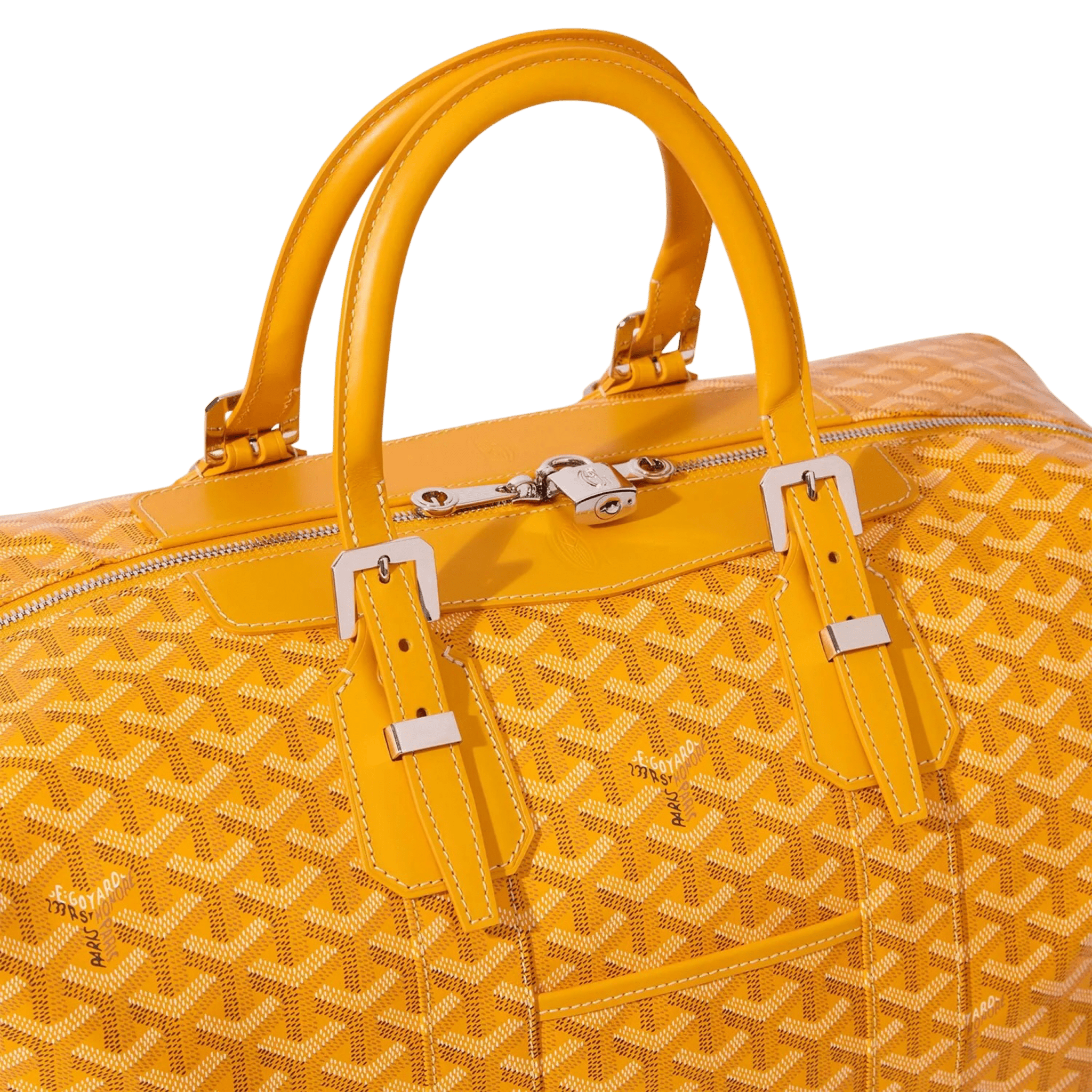Goyard Bowling 45 Bag Yellow