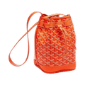 Goyard Petit Flot Bucket Bag Orange