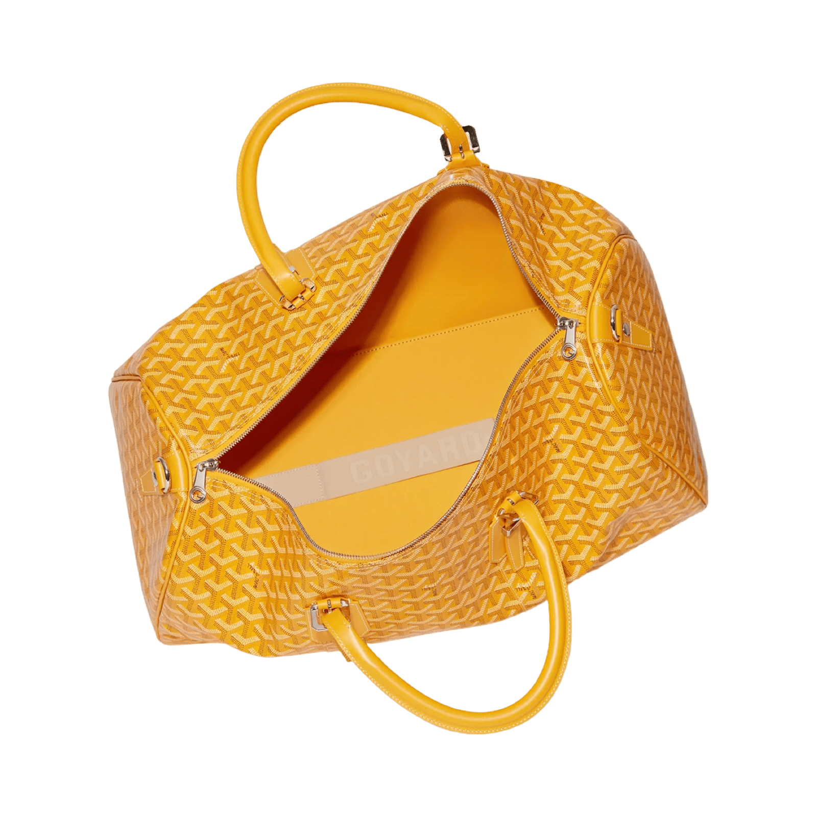 Goyard Boston 50 Bag Yellow