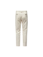 Stretch Cotton Trouser in Egret