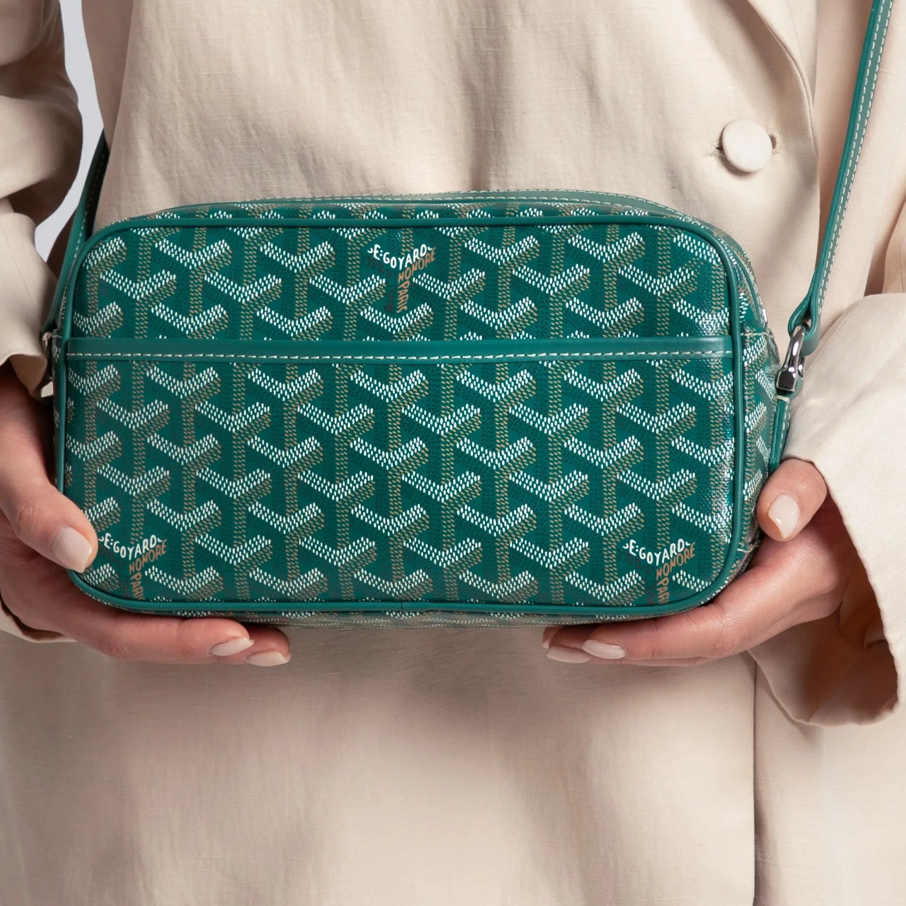 Goyard Cap-Vert PM Green Bag