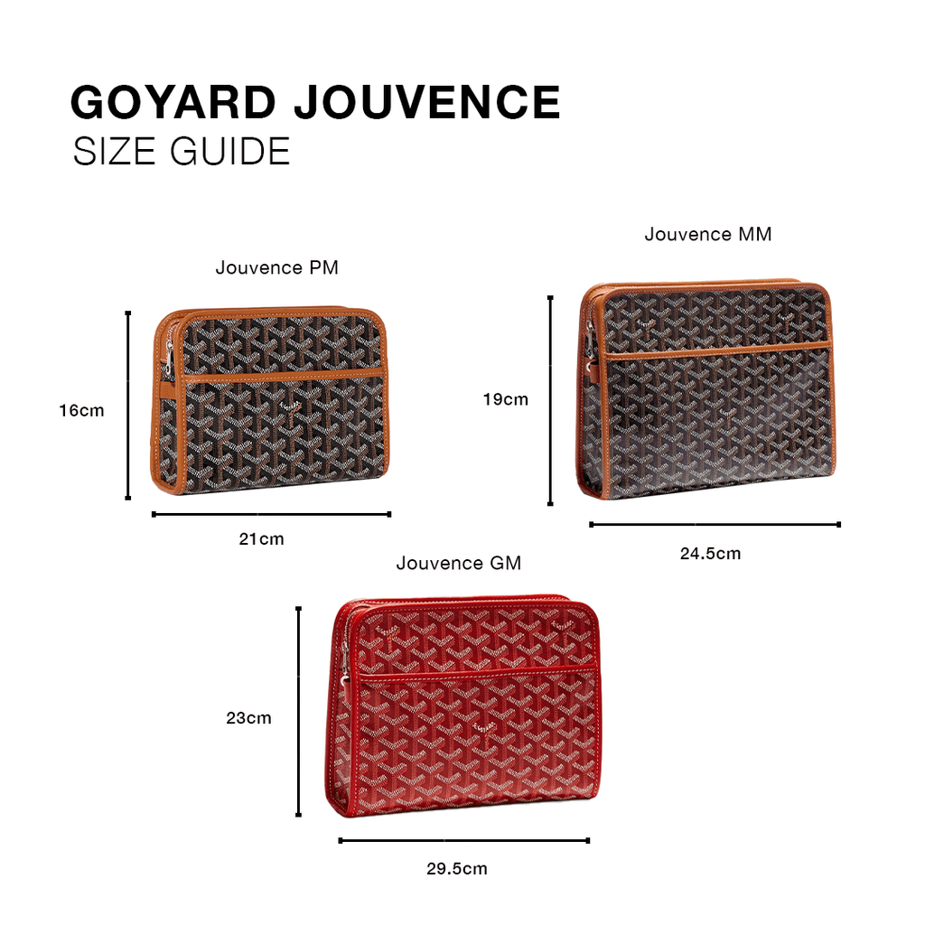 Goyard Jouvence GM Toiletry Bag Burgundy