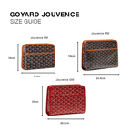Goyard Jouvence GM Toiletry Bag Burgundy