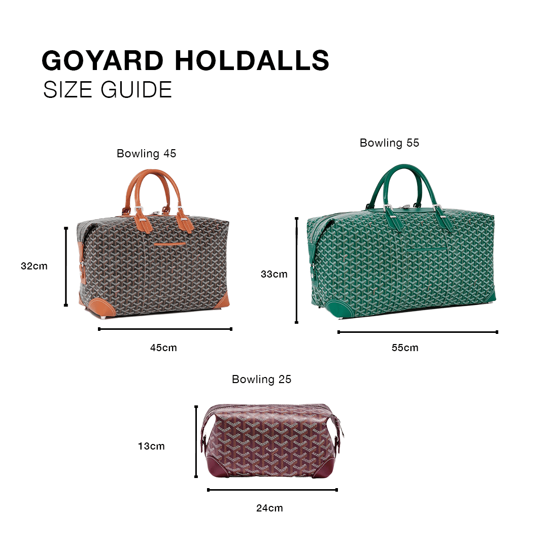 Goyard Bowling 45 Bag Navy