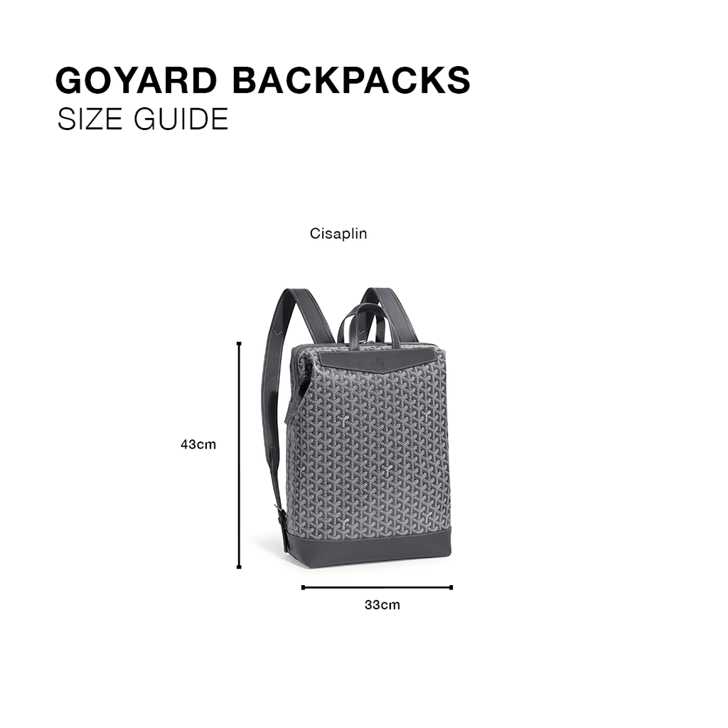 Goyard Black Cisalpin Backpack