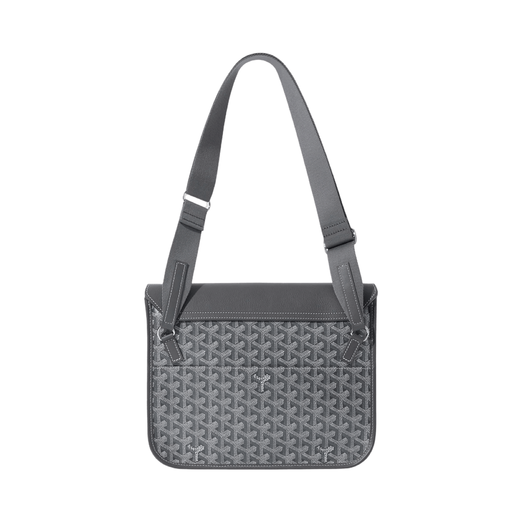 Goyard Coursier Messenger Bag Grey