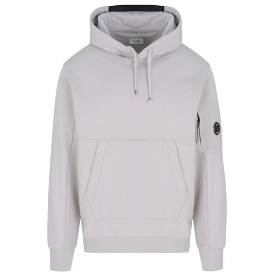 CP COMPANY Diagonal Raised Hoodie Grey