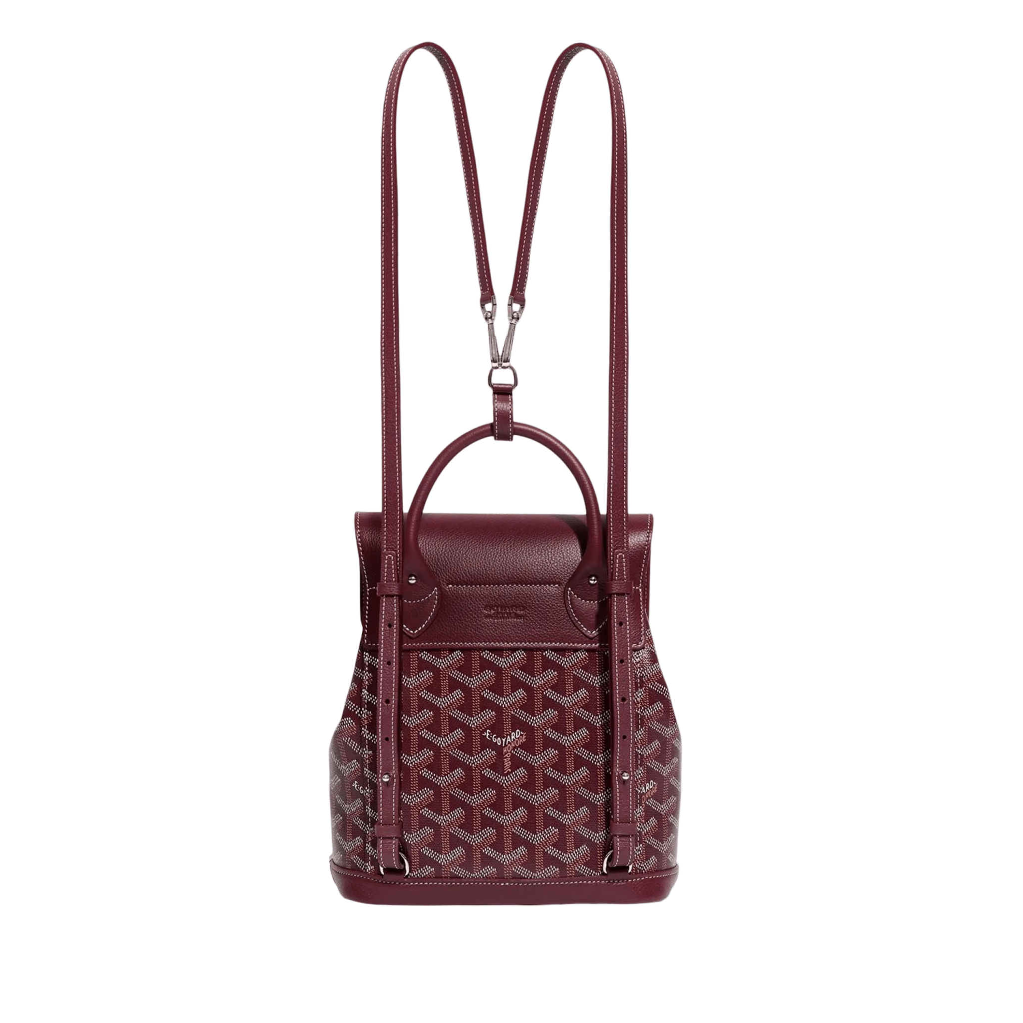 Goyard Alpin Mini Backpack Burgundy