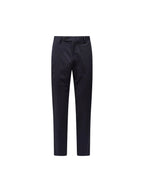 Stretch Cotton Trouser in Dark Sapphire Navy