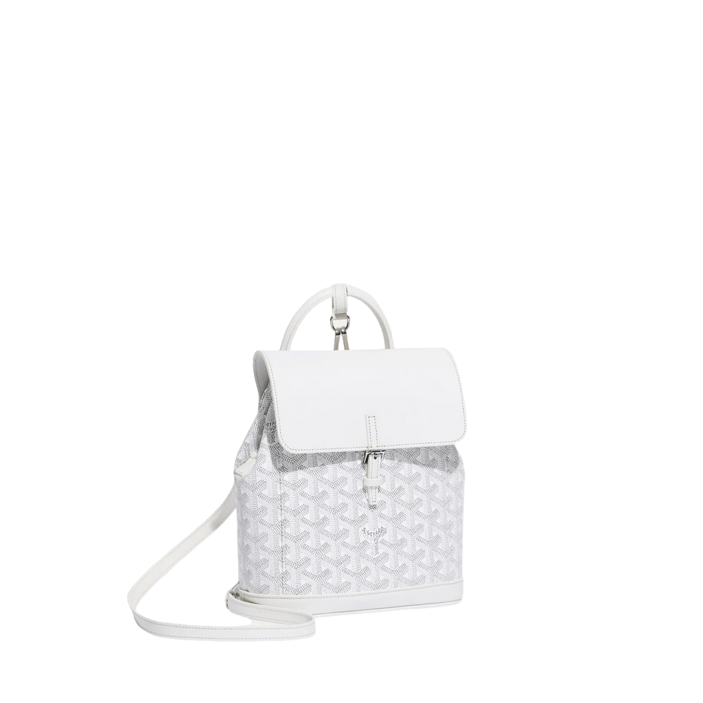 Goyard Alpin Mini Backpack White
