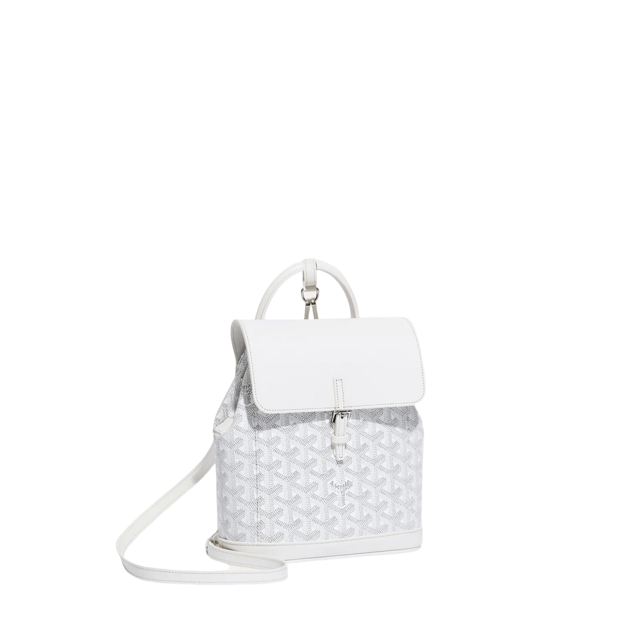 Goyard Alpin Mini Backpack White