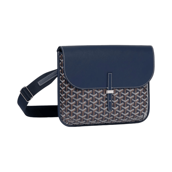 Goyard Coursier Messenger Bag Navy Blue