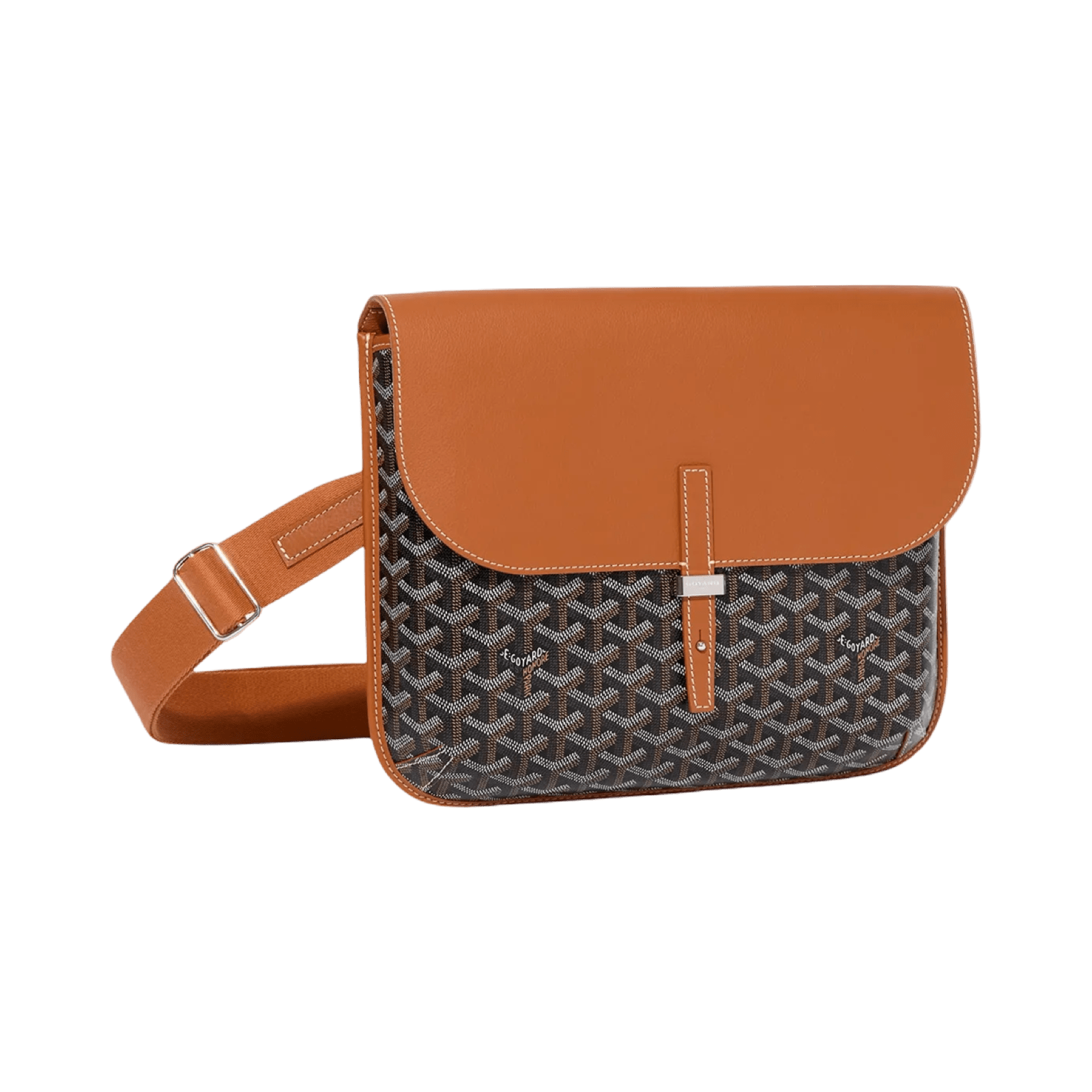 Goyard Coursier Messenger Bag Black & Tan