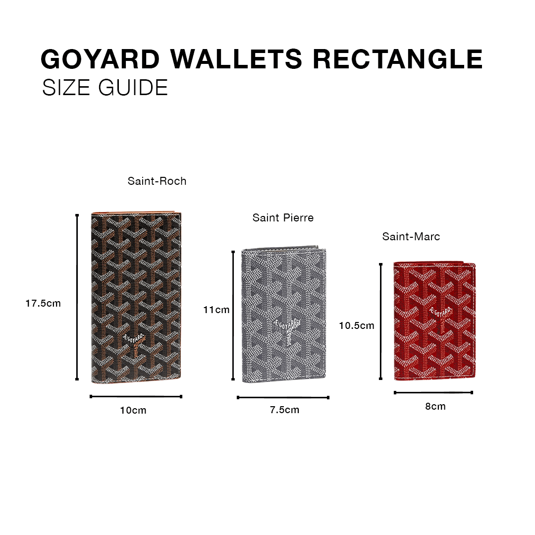 Goyard Saint-Pierre Card Wallet Grey