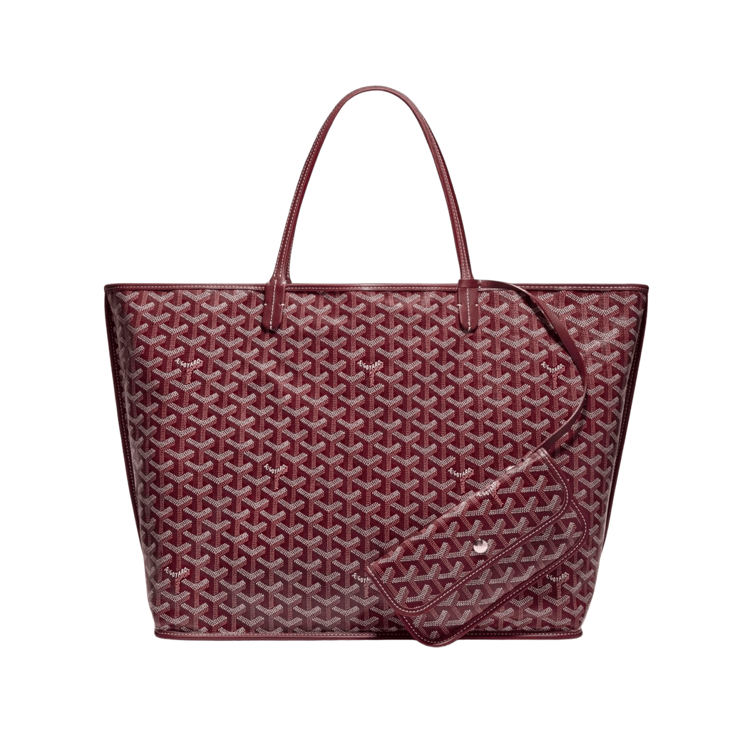 Goyard Anjou GM Bag Burgundy