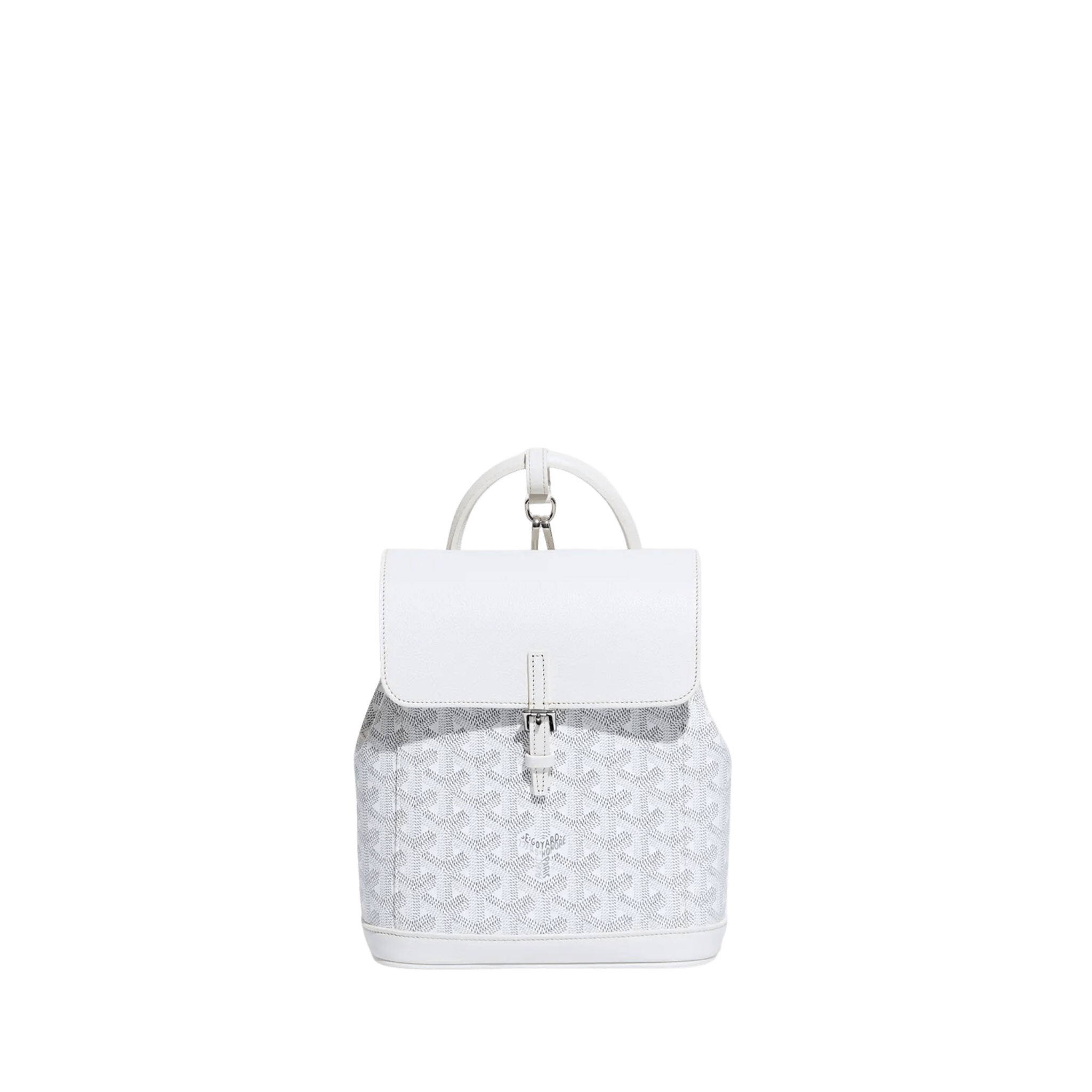 Goyard Alpin Mini Backpack White
