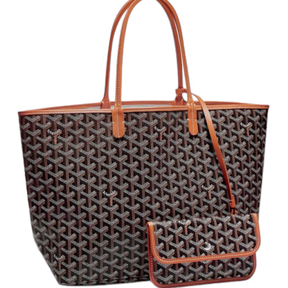 Goyard St Louis Black and Tan PM