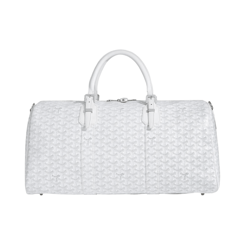 Goyard Boston 50 Bag White