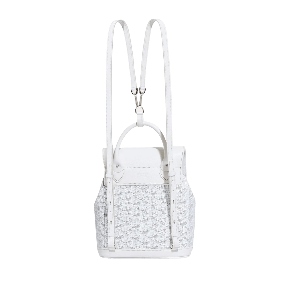 Goyard Alpin Mini Backpack White