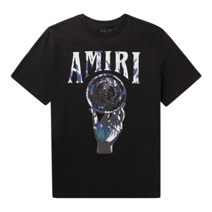 Amiri Crystal Ball T Shirt Black