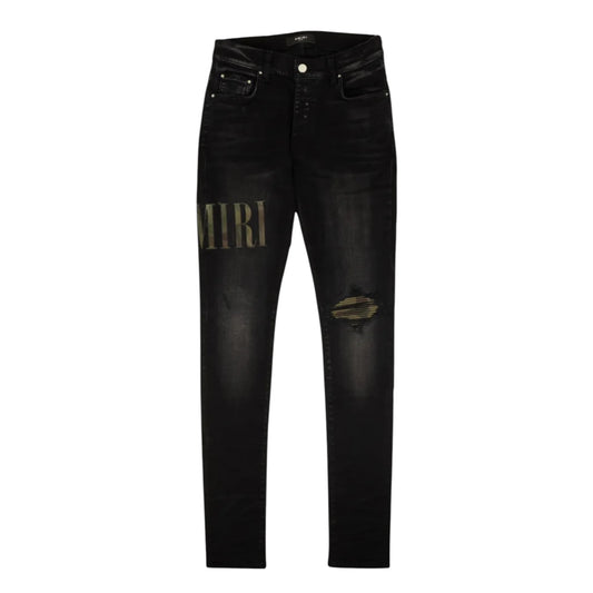 Amiri Core Applique Black