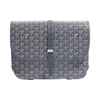 Goyard Goyardine Belvedere II Grey MM Messenger Bag