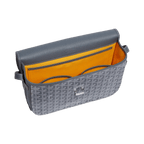 Goyard Goyardine Belvedere II Grey MM Messenger Bag