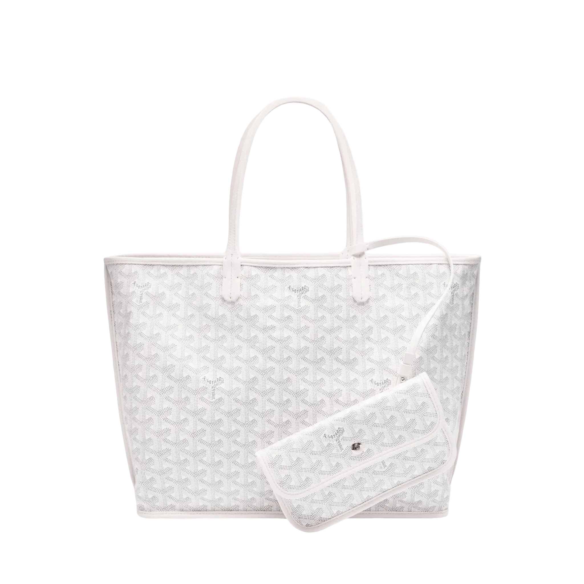 Goyard Anjou PM Bag White