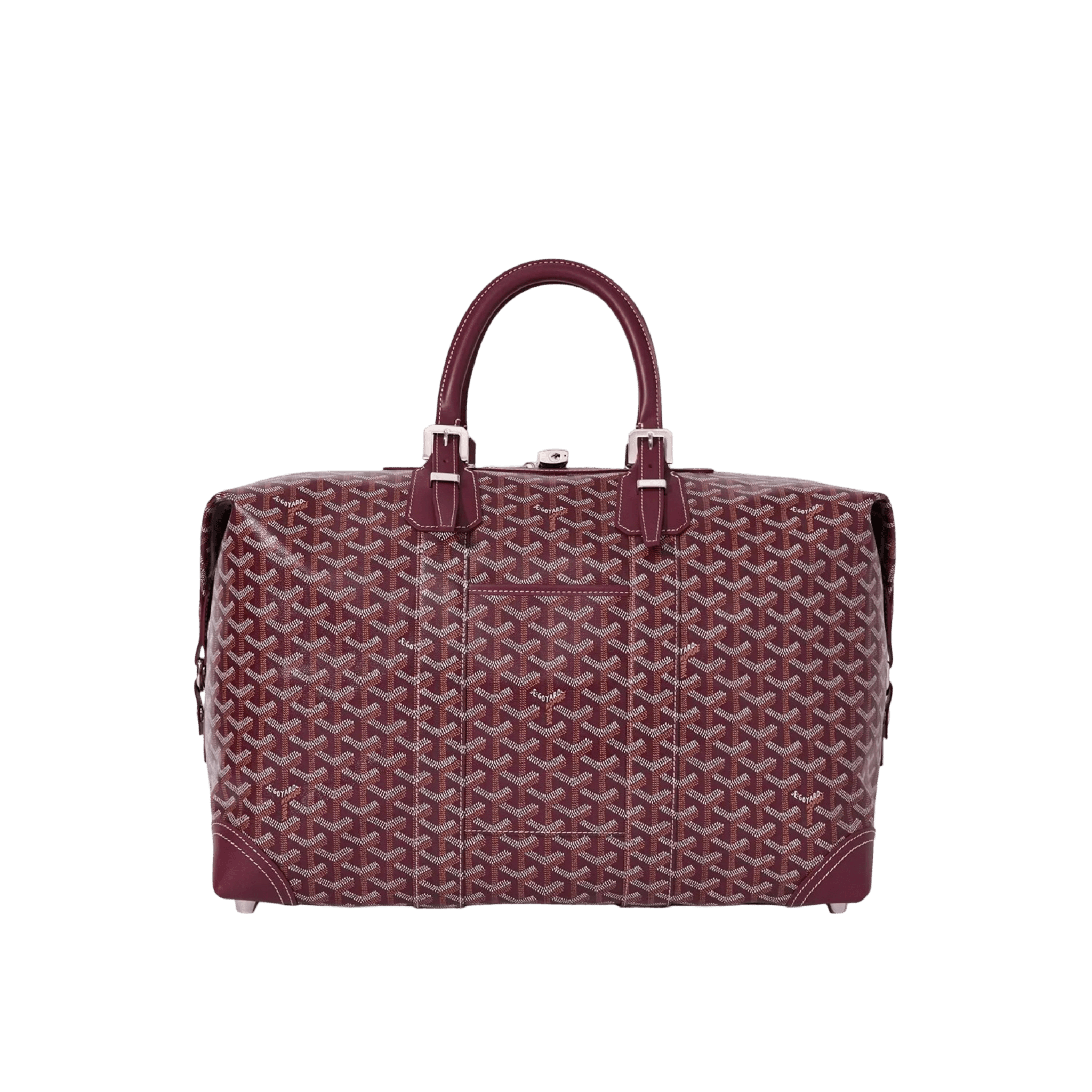 Goyard Bowling 45 Bag Burgundy