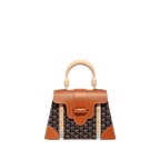 Goyard Saigon PM Bag Black Tan