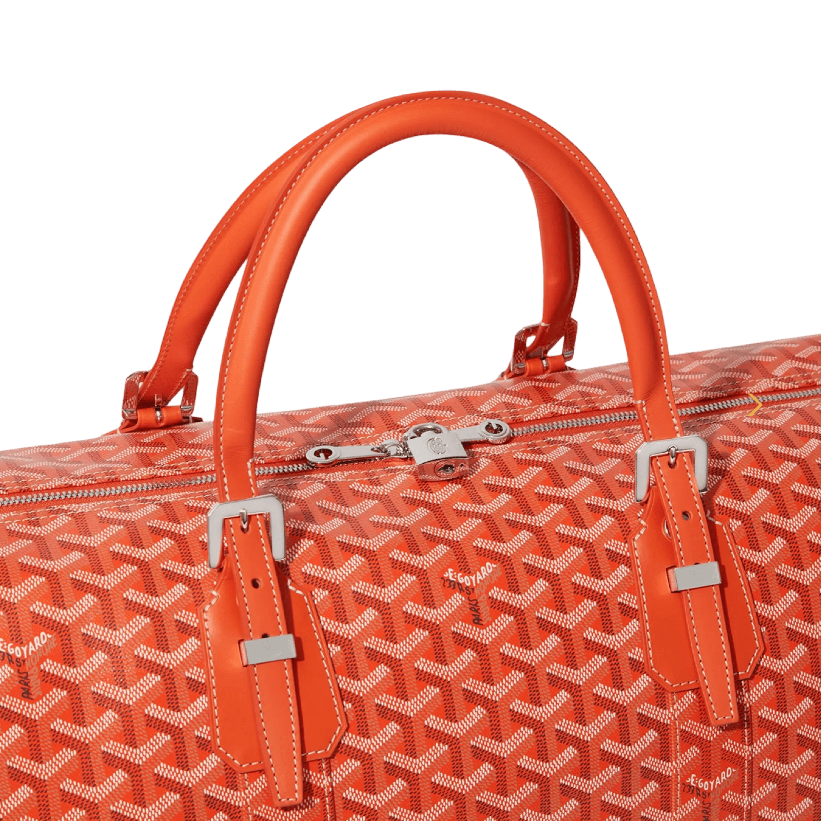 Goyard Boston 50 Bag Orange