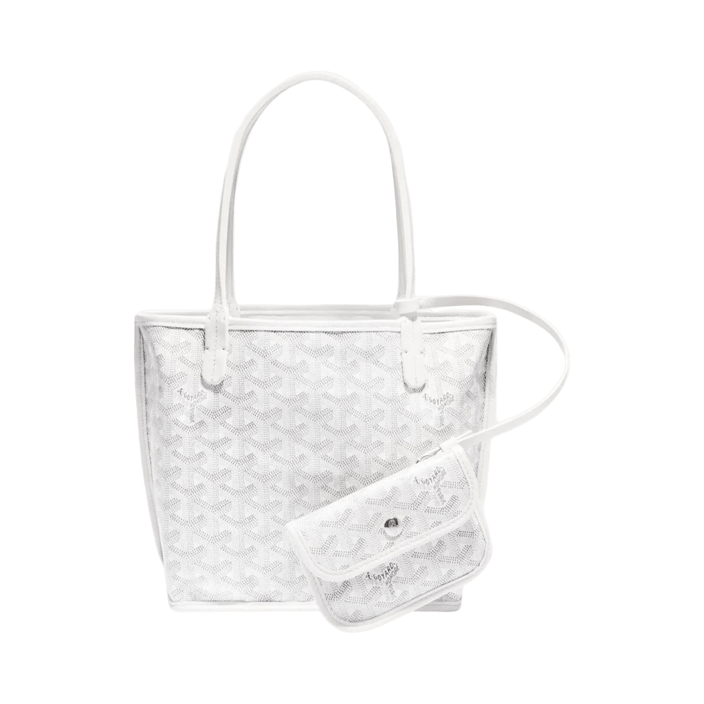 Goyard Anjou Mini Bag White
