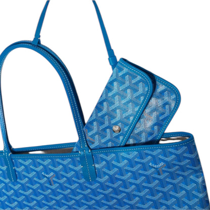 Goyard St Louis Sky Blue PM