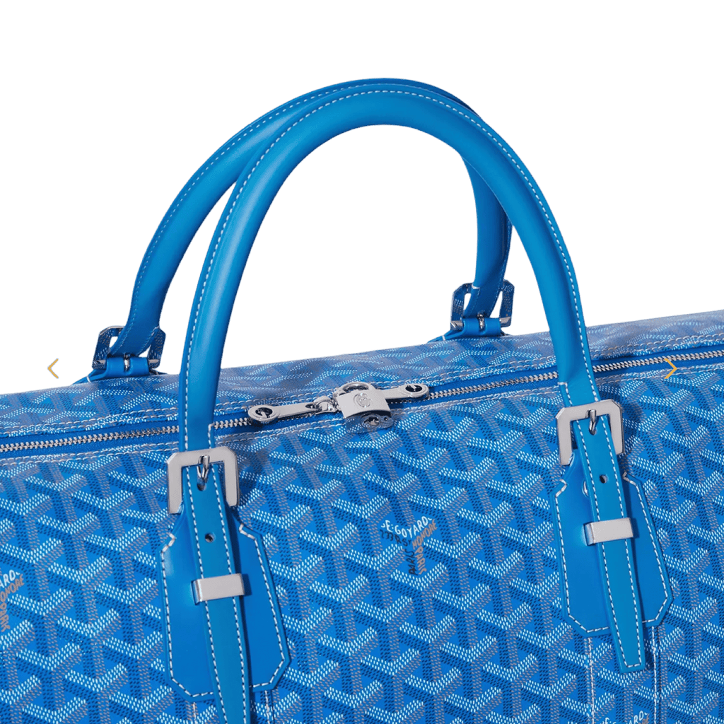 Goyard Boston 50 Bag Blue