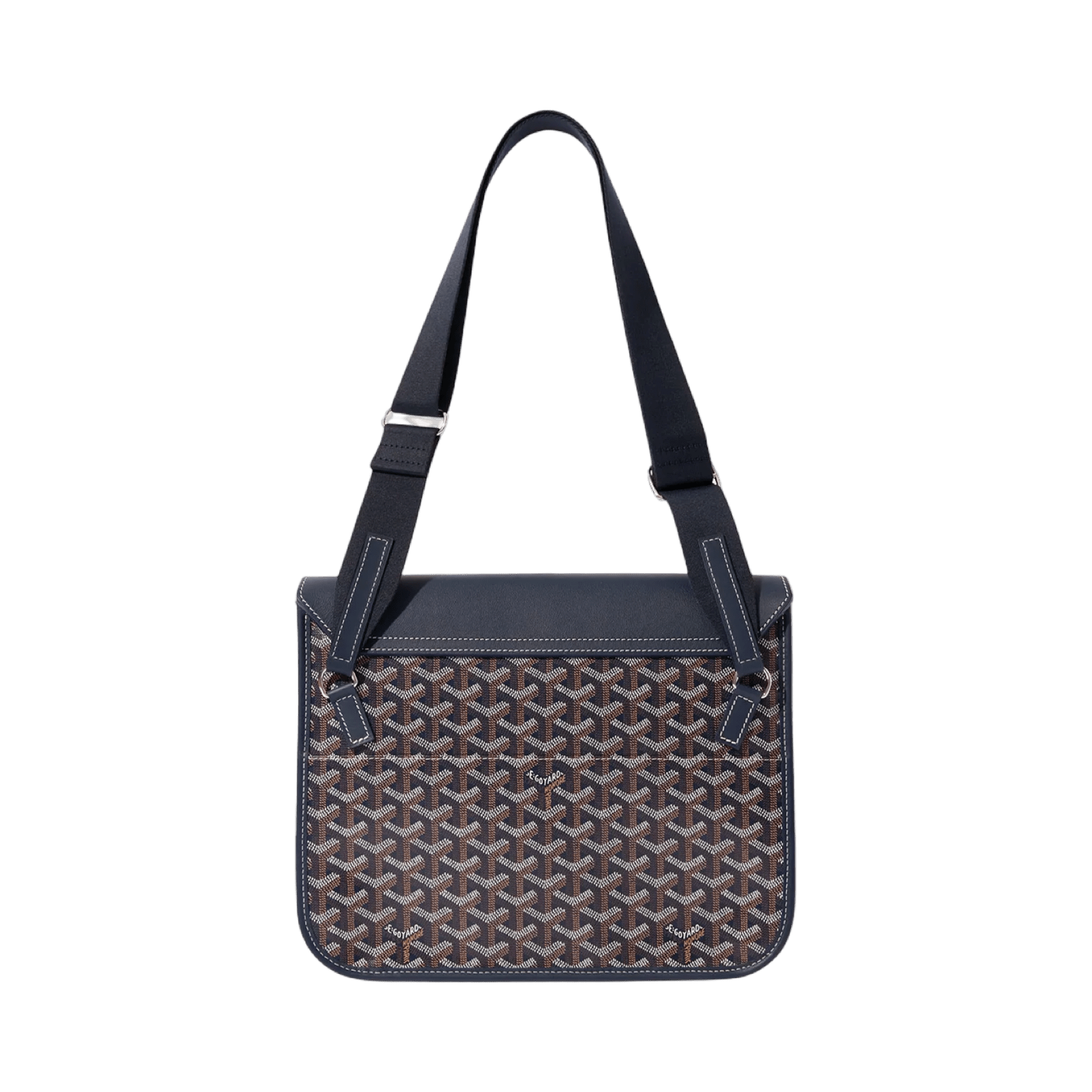 Goyard Coursier Messenger Bag Navy Blue