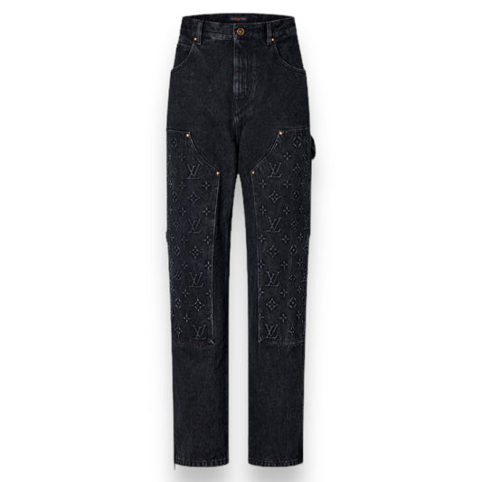 LV Denim Carpenter Trousers