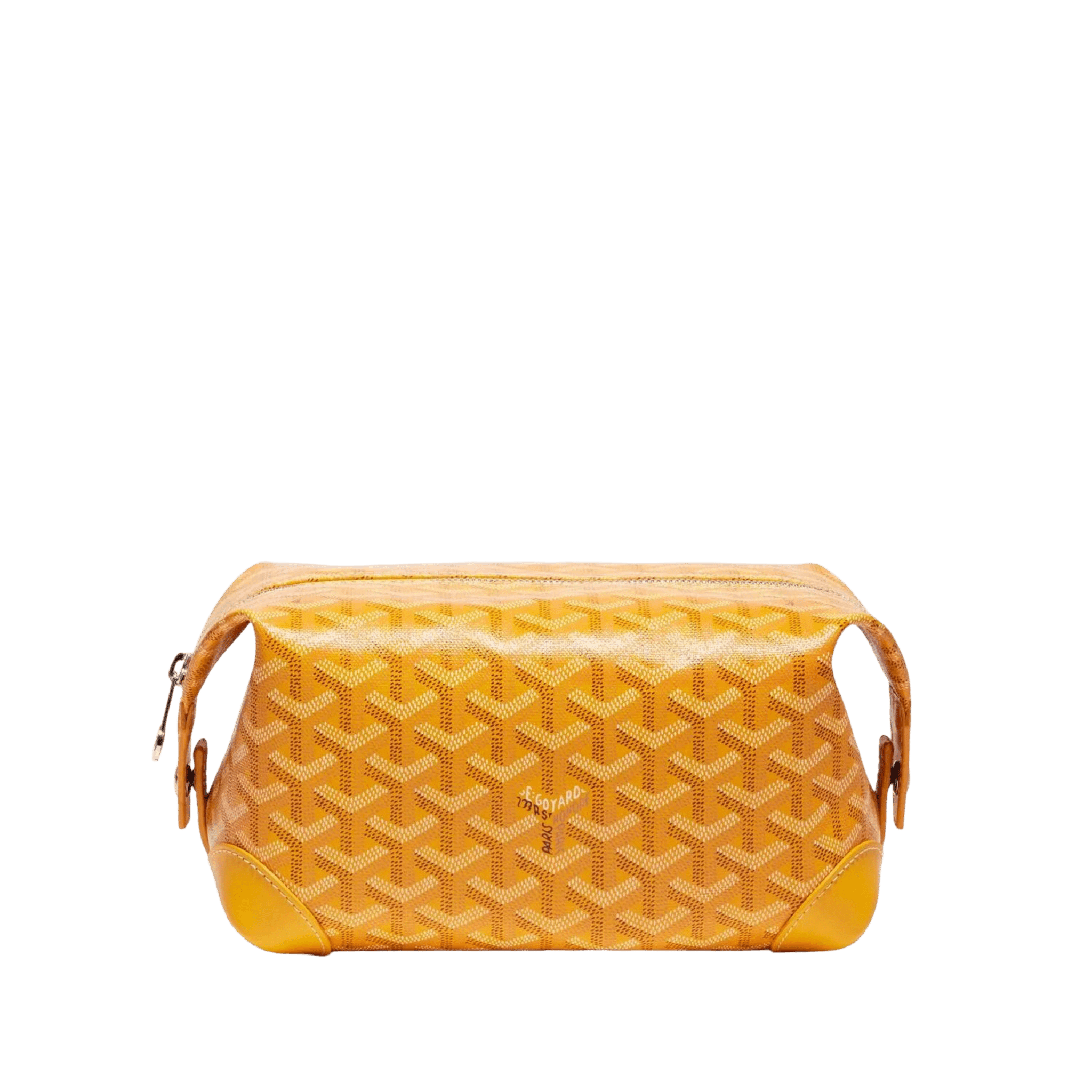 Goyard Bowling 25 Toiletry Bag Yellow