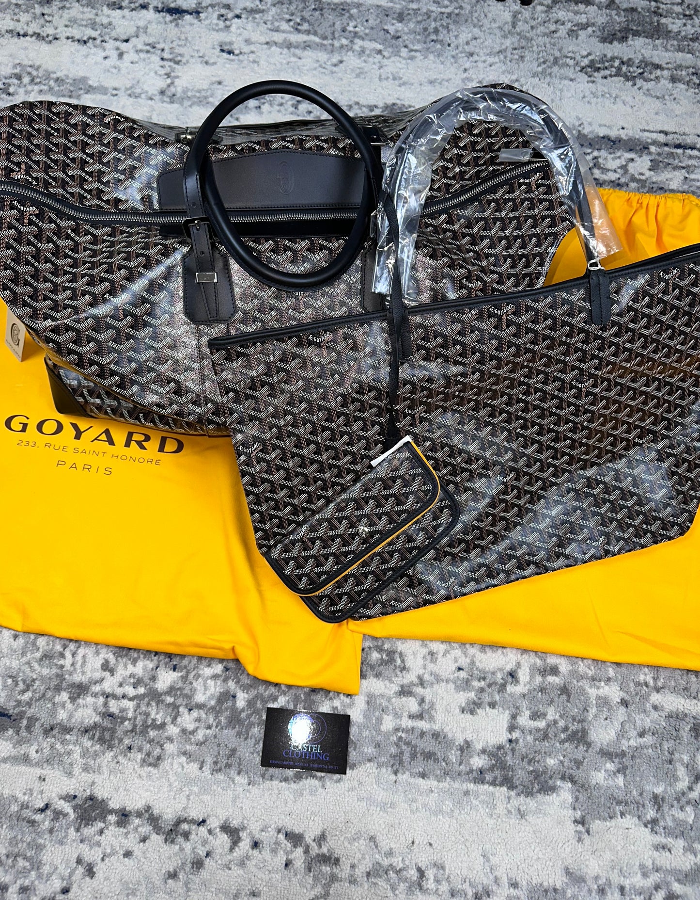 Goyard St Louis GM Black