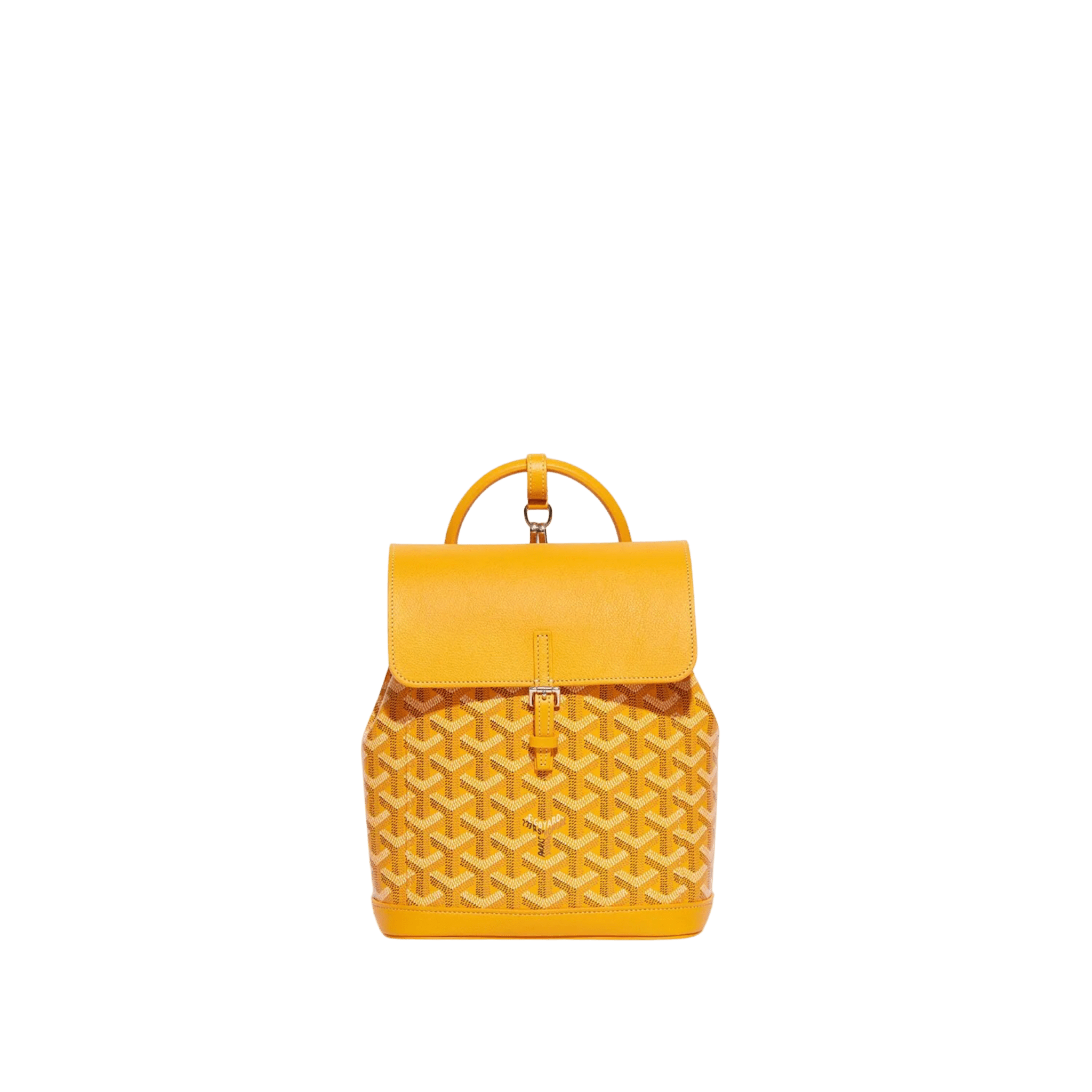 Goyard Alpin Mini Backpack Yellow
