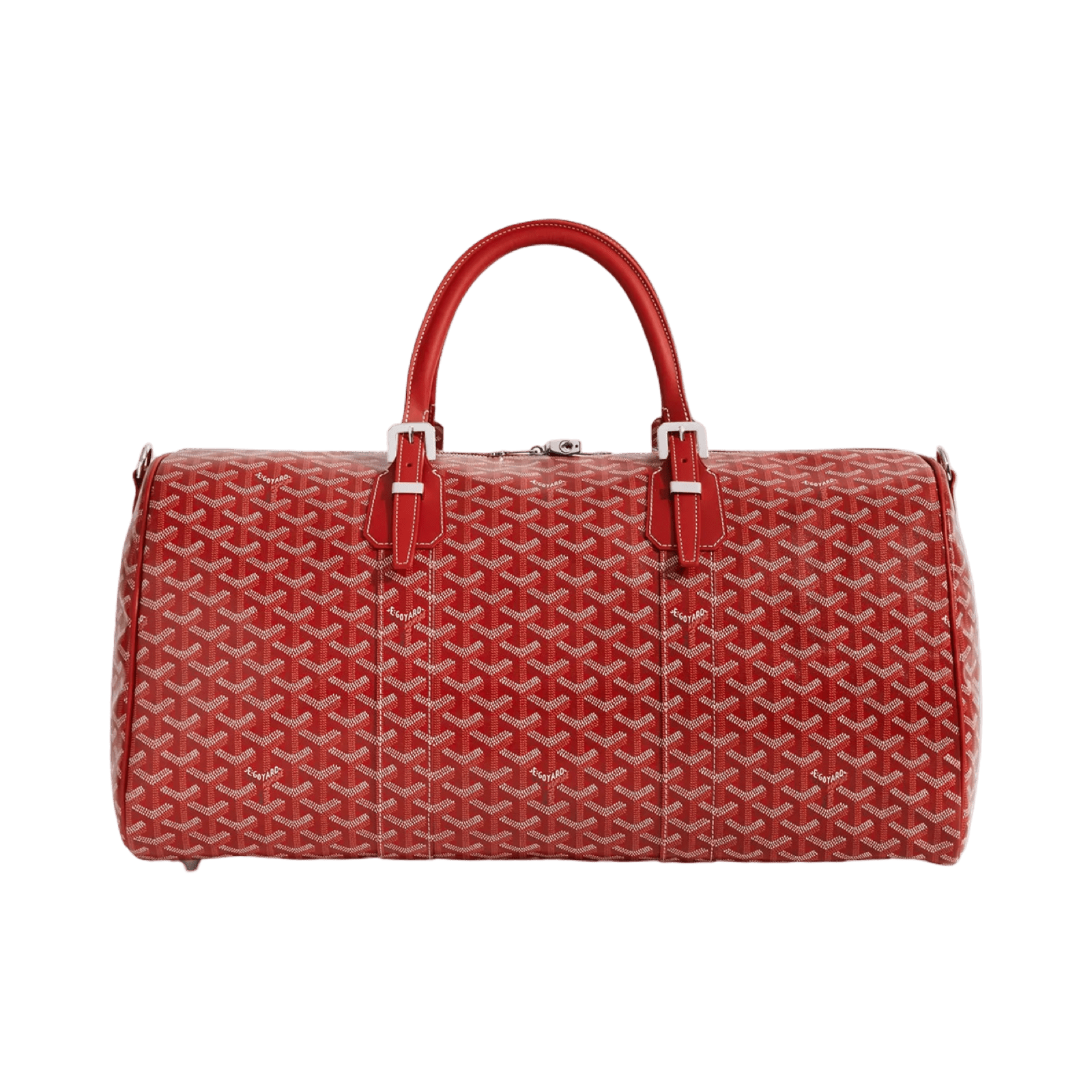 Goyard Boston 50 Bag Red