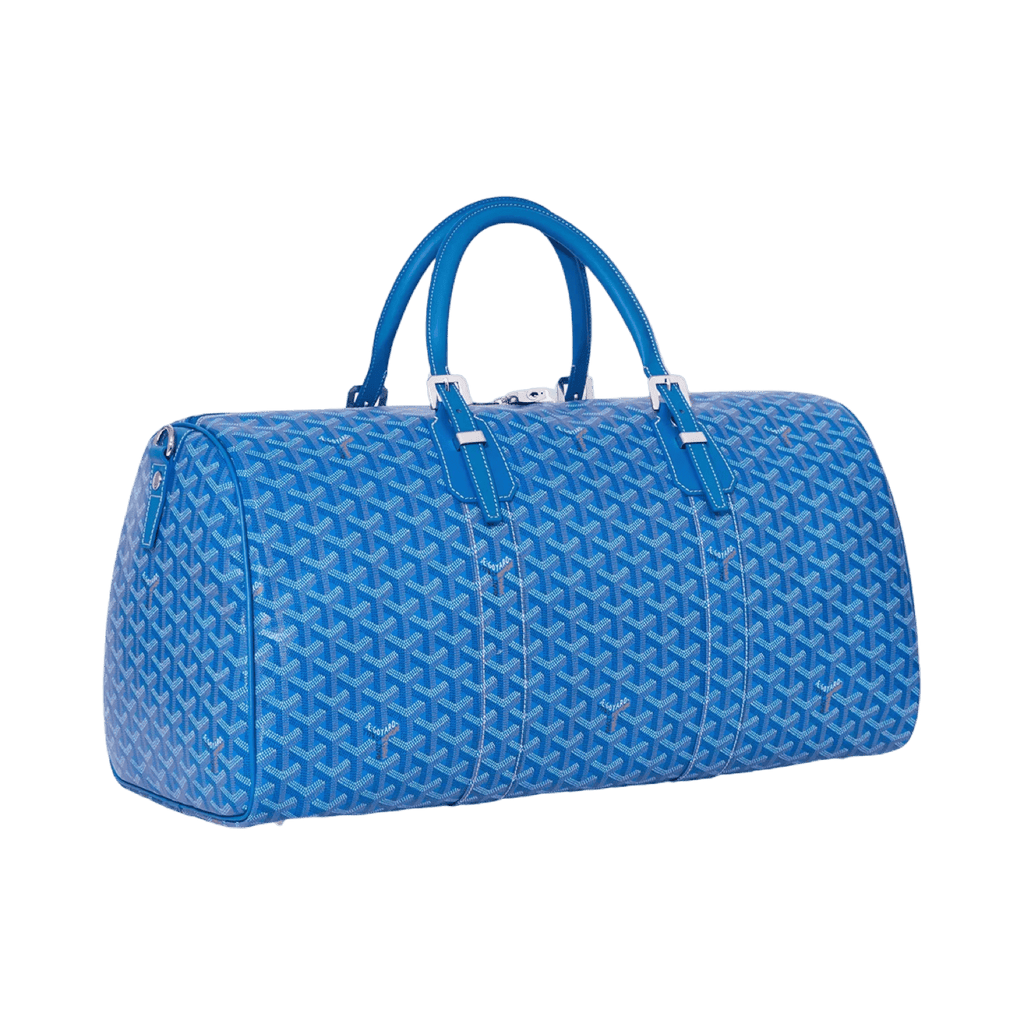 Goyard Boston 50 Bag Blue