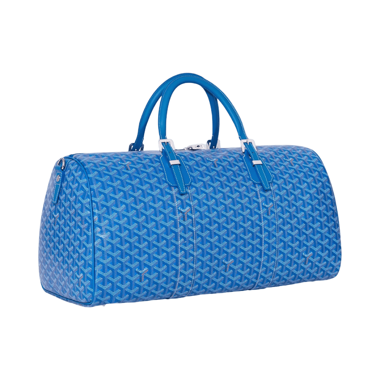 Goyard Boston 50 Bag Blue