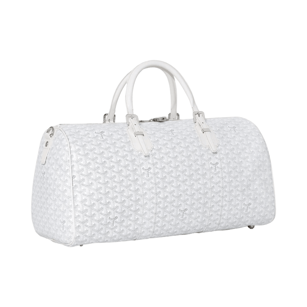 Goyard Boston 50 Bag White
