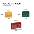 Goyard Matignon GM Wallet Green